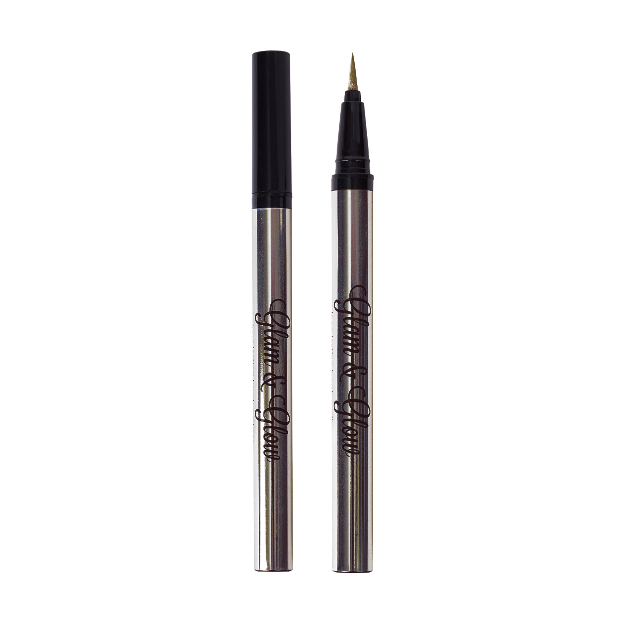 Підводка-фломастер для очей Parisa Cosmetics Glam &amp; Glow PF-300, 1 Black, 2 мл